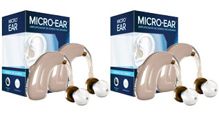 Micro-ear Amplificador Auditivo 2x1